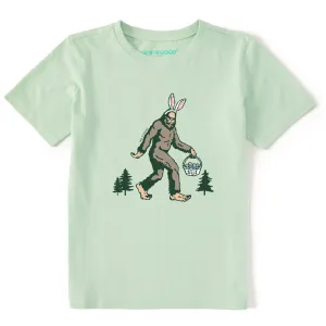 Kids Easter Bigfoot Short Sleeve Crusher Tee Life is Good