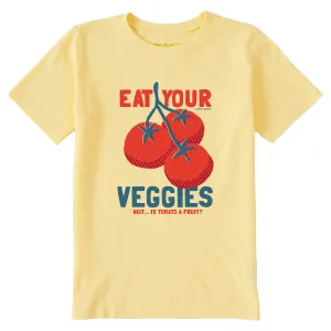 Kids Eat Your Veggies Short Sleeve Crusher Tee Life is Good