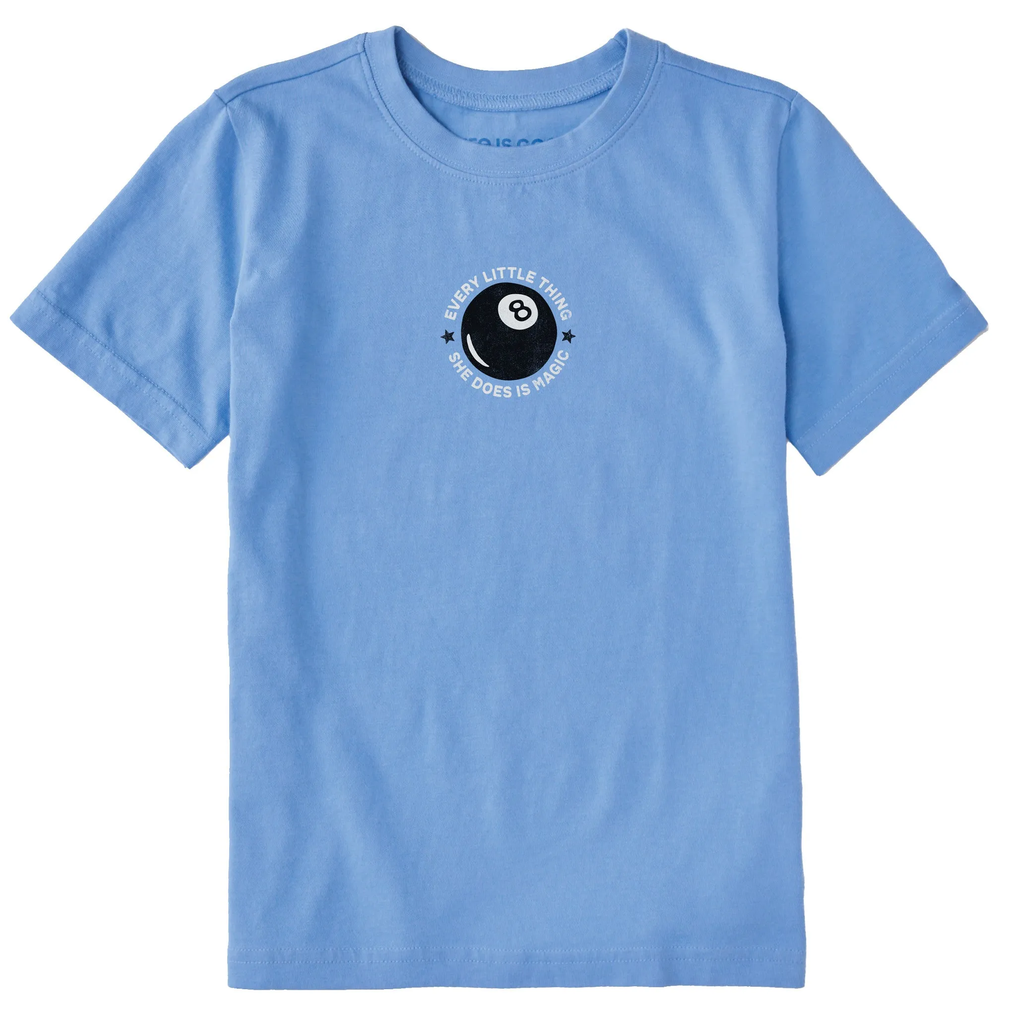 Kids Every Little Thing She Does is Magic Short Sleeve Crusher Tee Life is Good