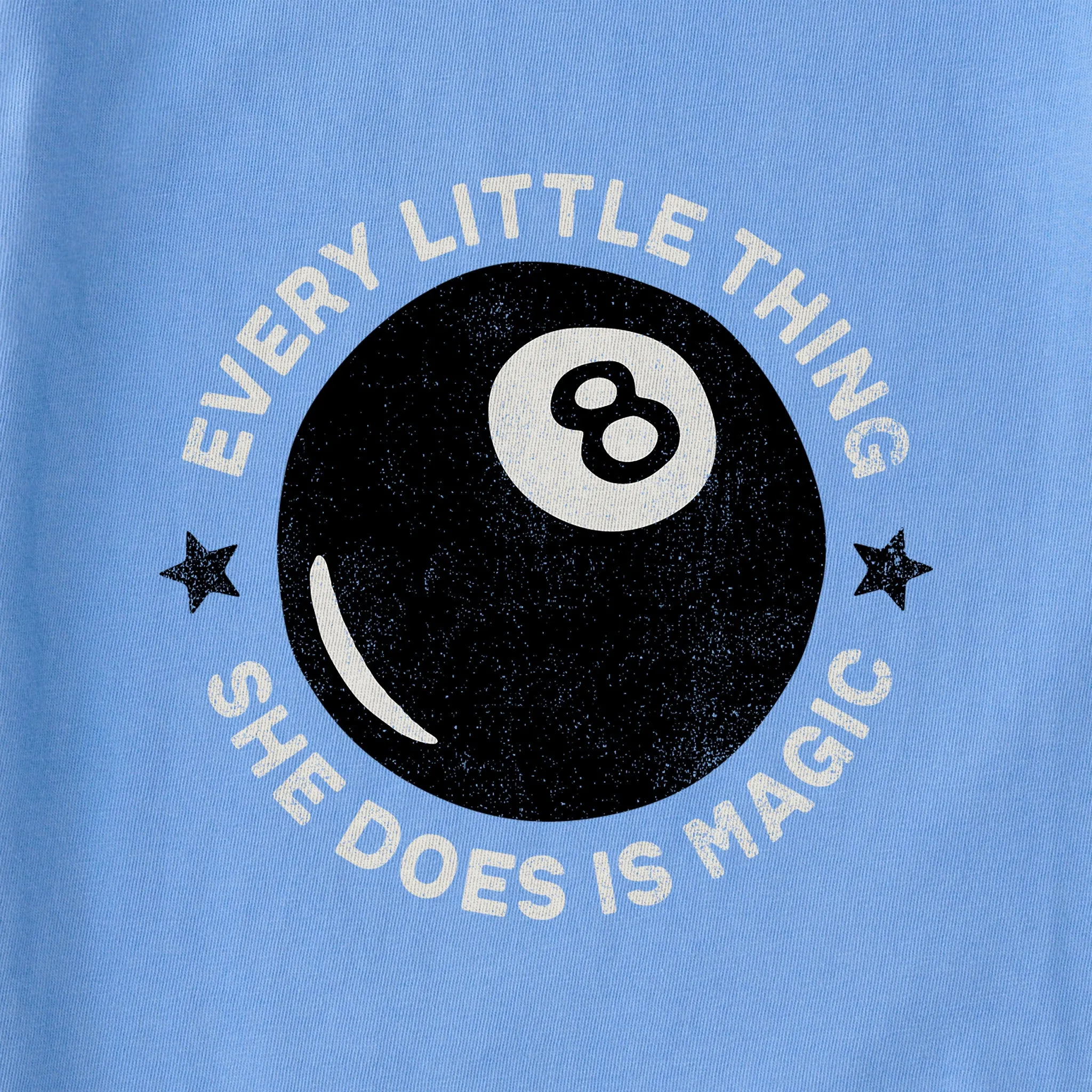 Kids Every Little Thing She Does is Magic Short Sleeve Crusher Tee Life is Good