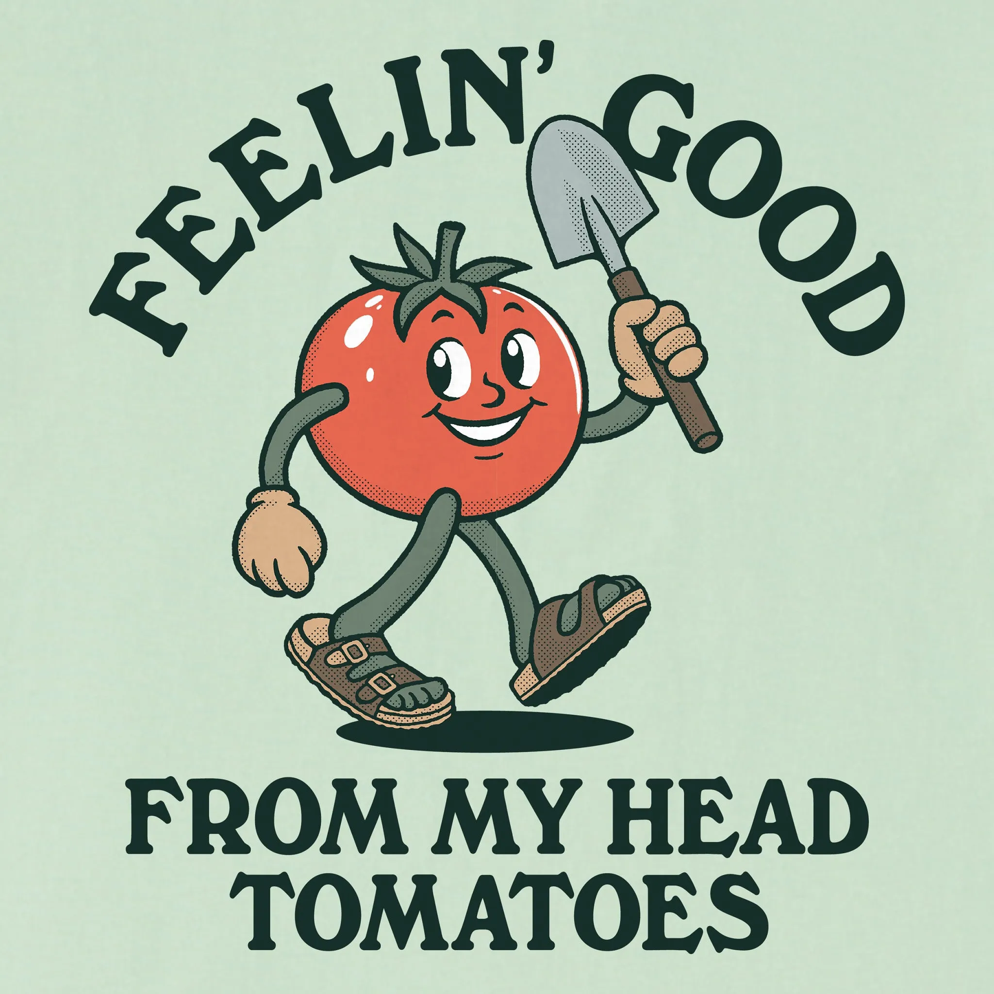 Kids Feelin' Good Tomatoes Short Sleeve Crusher Tee Life is Good