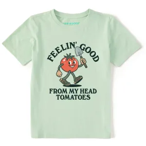 Kids Feelin' Good Tomatoes Short Sleeve Crusher Tee Life is Good