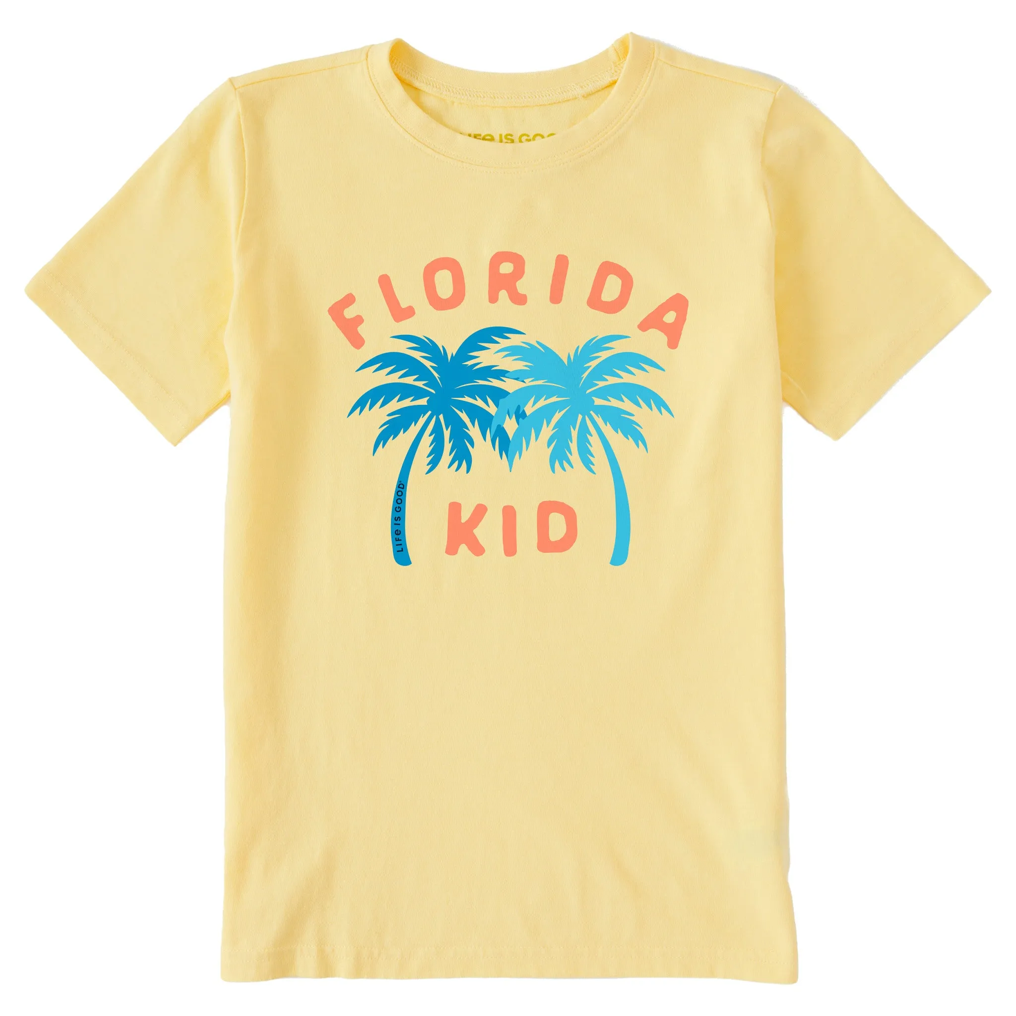 Kids Florida Kid Short Sleeve Crusher Tee Life is Good