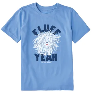 Kids Fluff Yeah Short Sleeve Crusher Tee Life is Good