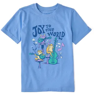 Kids Forest Frogs Short Sleeve Crusher Tee Life is Good