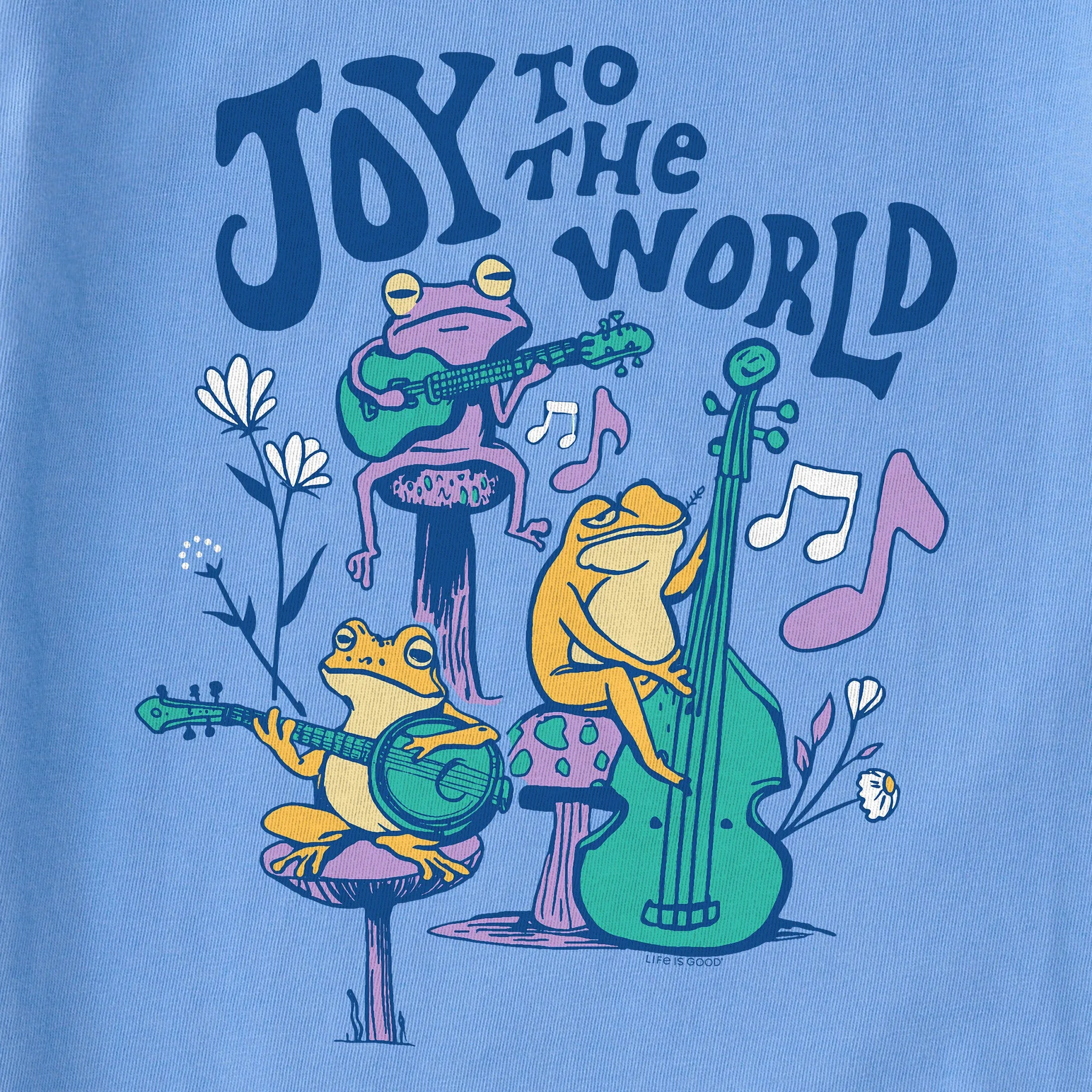 Kids Forest Frogs Short Sleeve Crusher Tee Life is Good