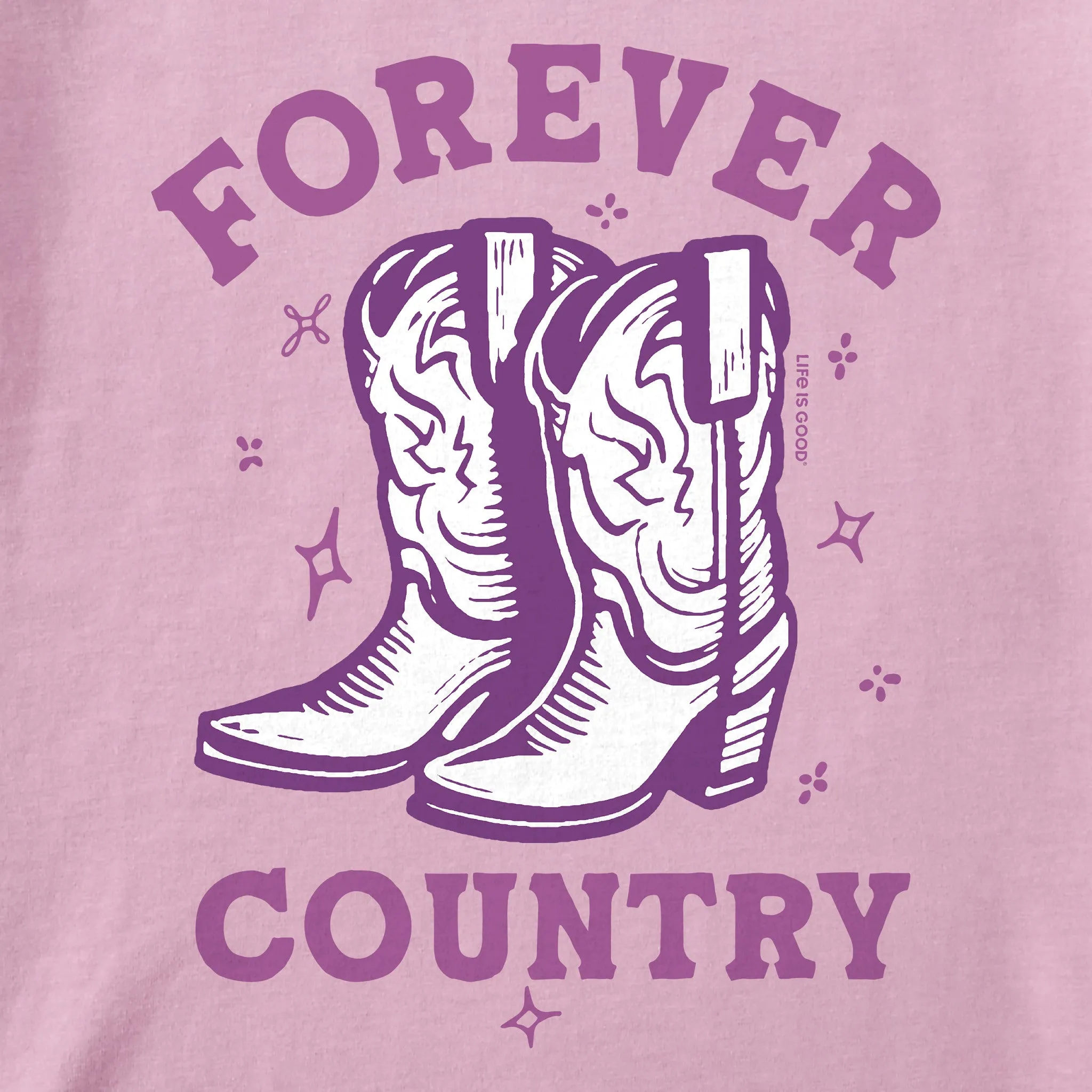 Kids Forever Country Short Sleeve Crusher Tee Life is Good
