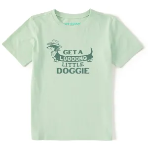 Kids Get a Loooong Little Doggie Short Sleeve Crusher Tee Life is Good