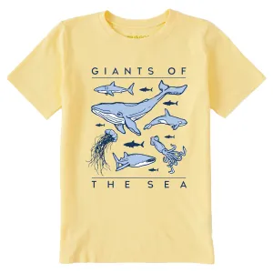 Kids Giants of the Sea Short Sleeve Crusher Tee Life is Good