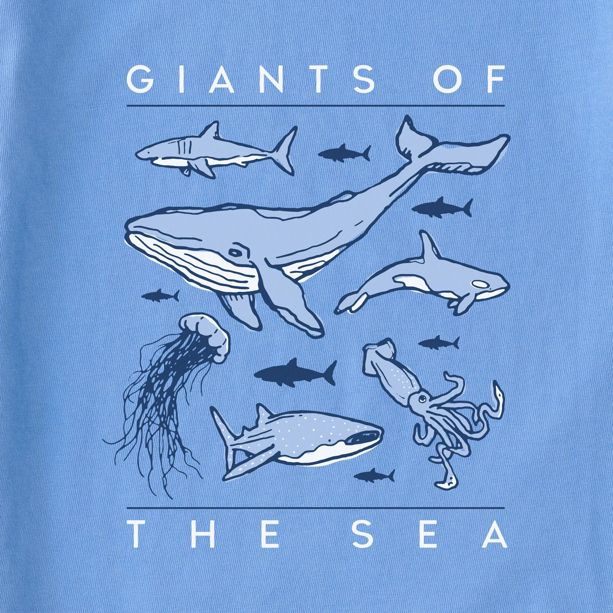 Kids Giants of the Sea Short Sleeve Crusher Tee Life is Good