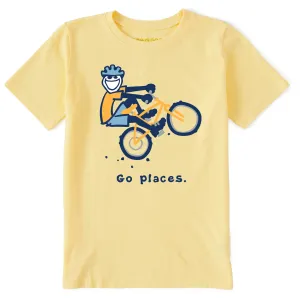 Kids Go Places Jake Short Sleeve Crusher Tee Life is Good