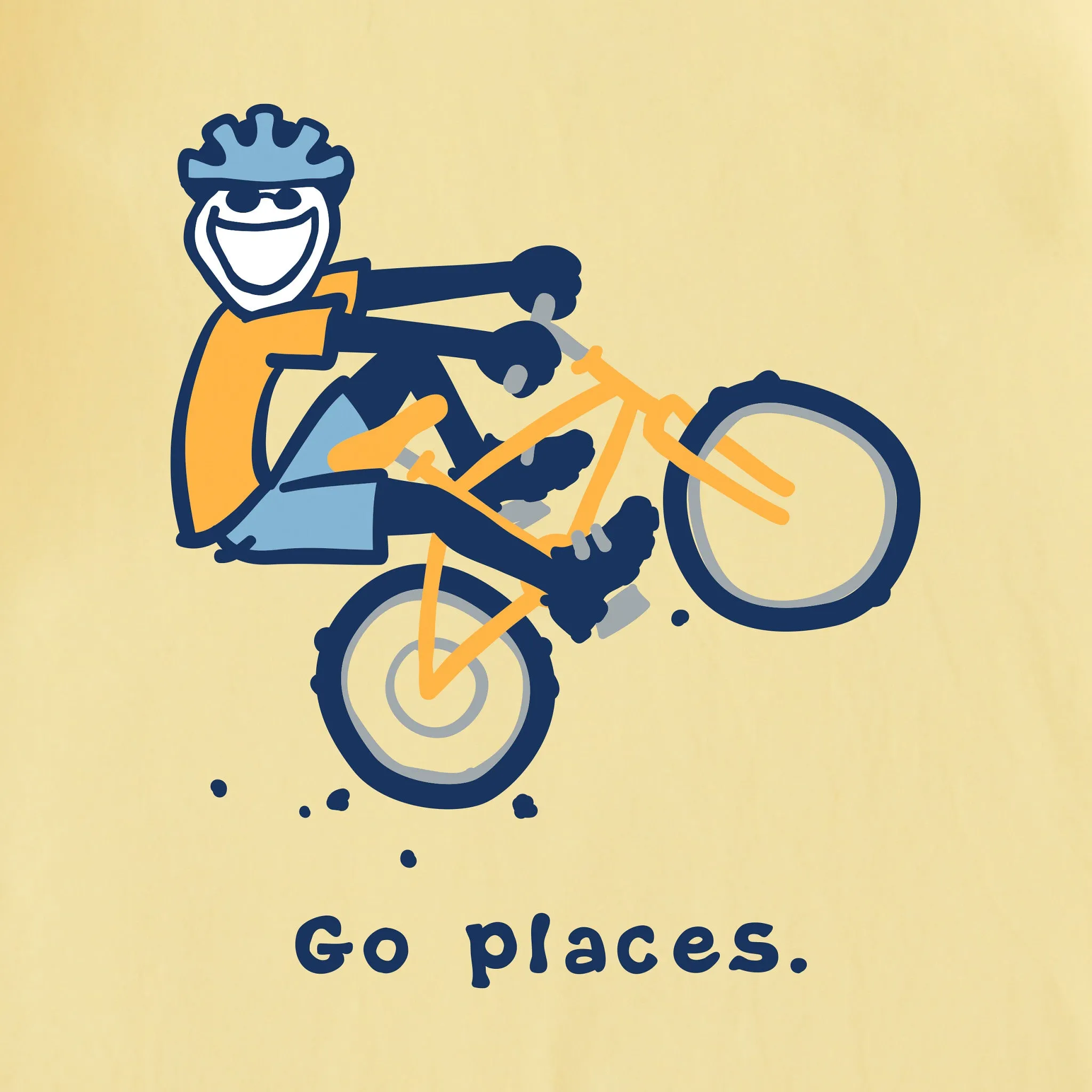 Kids Go Places Jake Short Sleeve Crusher Tee Life is Good