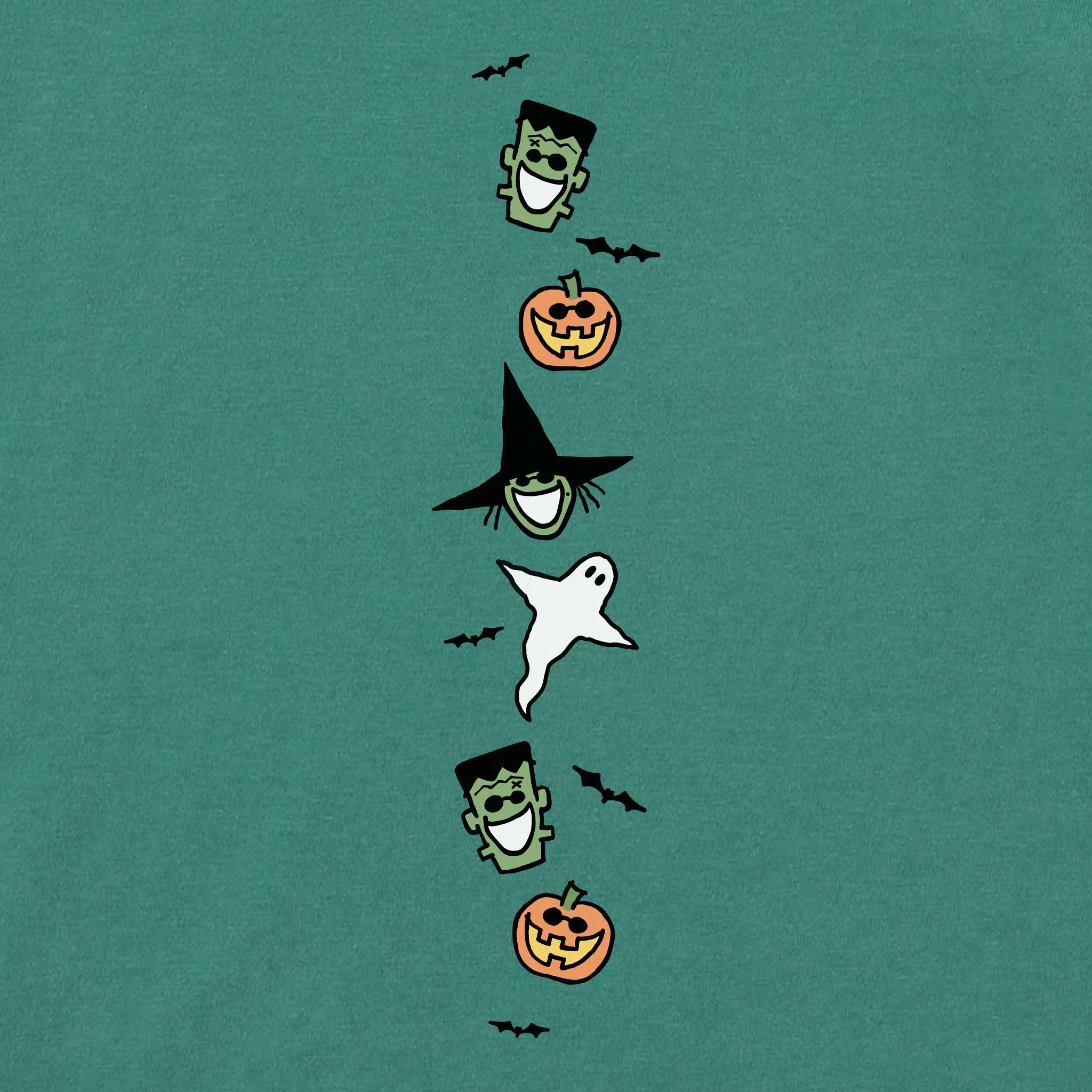 Kids Halloween Long Sleeve Crusher Tee Life is Good