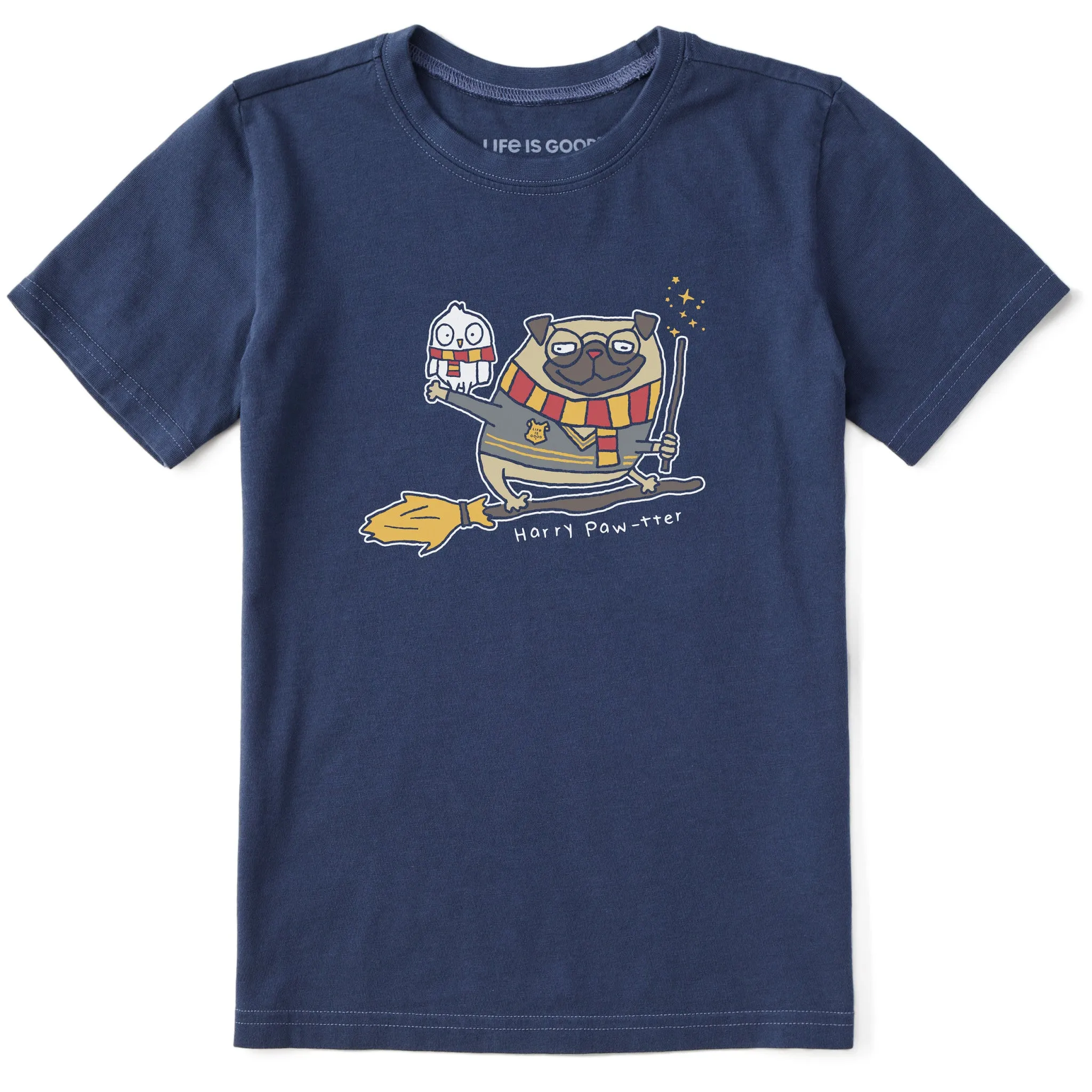 Kids Harry Paw-ter Short Sleeve Crusher Tee Life is Good