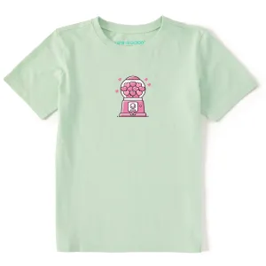 Kids Heart Gumballs Short Sleeve Crusher Tee Life is Good