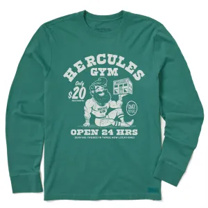 Kids Hercules Gym Long Sleeve Crusher Tee Life is Good