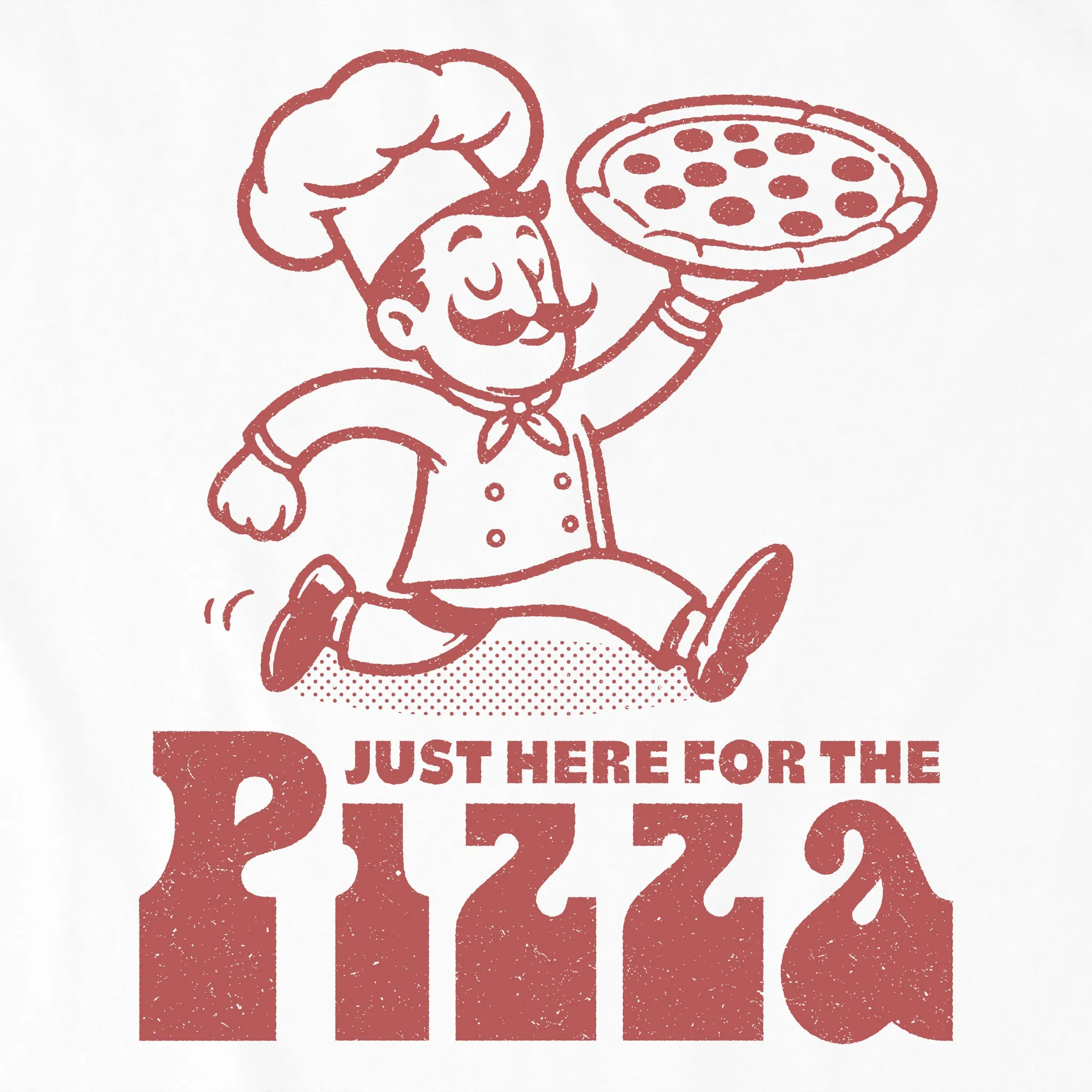 Kids Here for the Pizza Short Sleeve Crusher Tee Life is Good