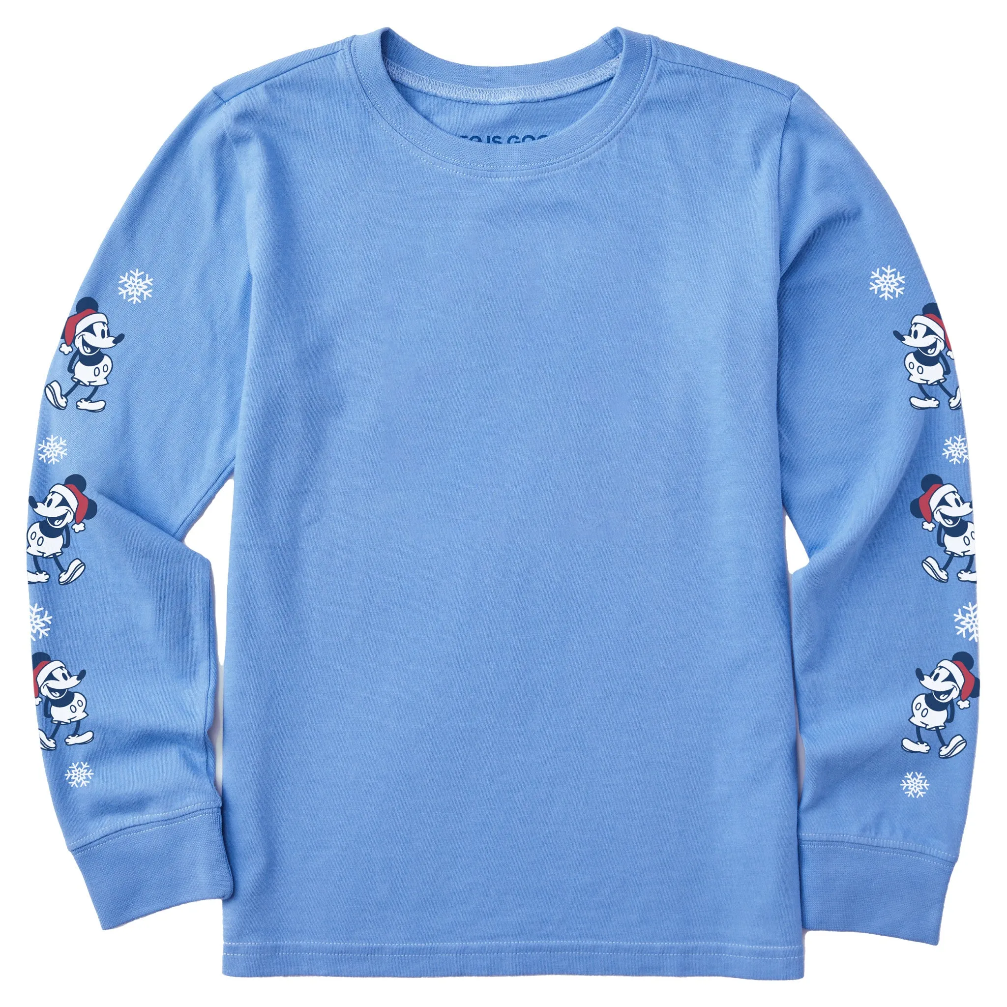 Kids Holiday Willie Long Sleeve Crusher Tee Life is Good