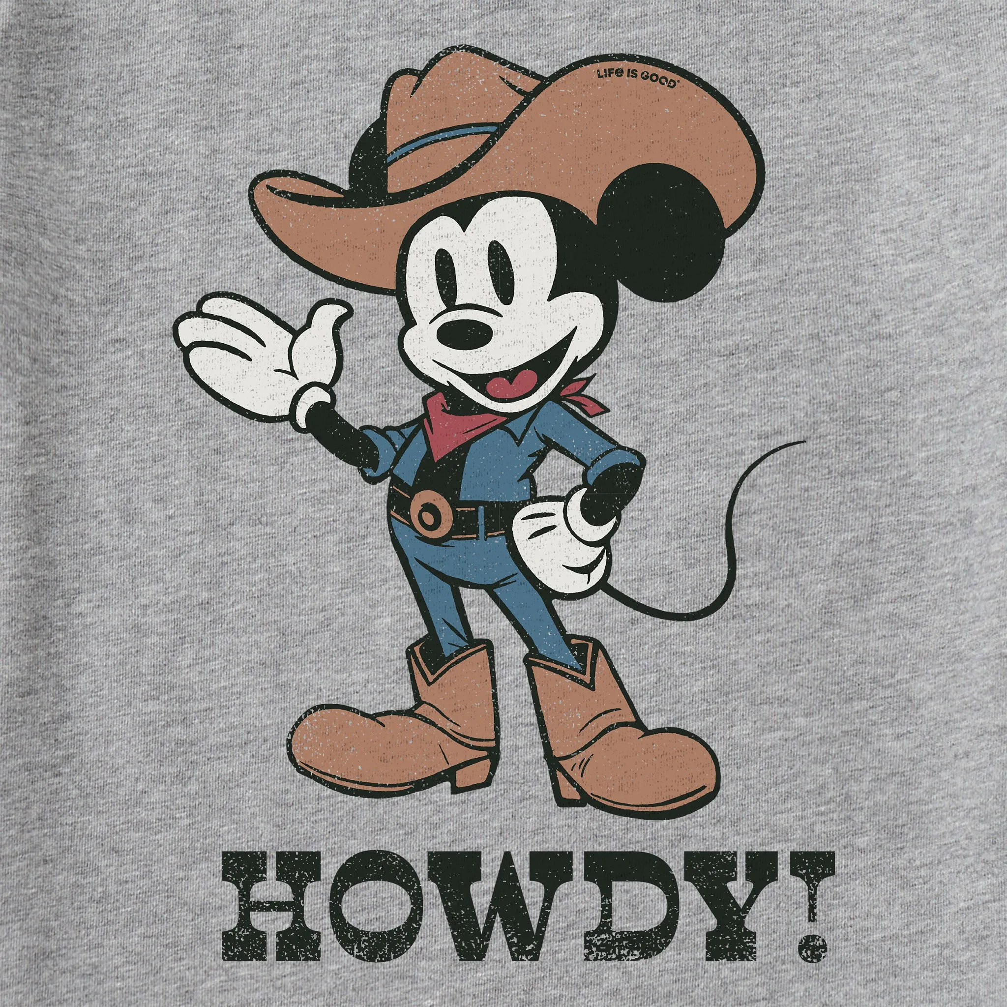 Kids Howdy Willie Short Sleeve Crusher Tee Life is Good