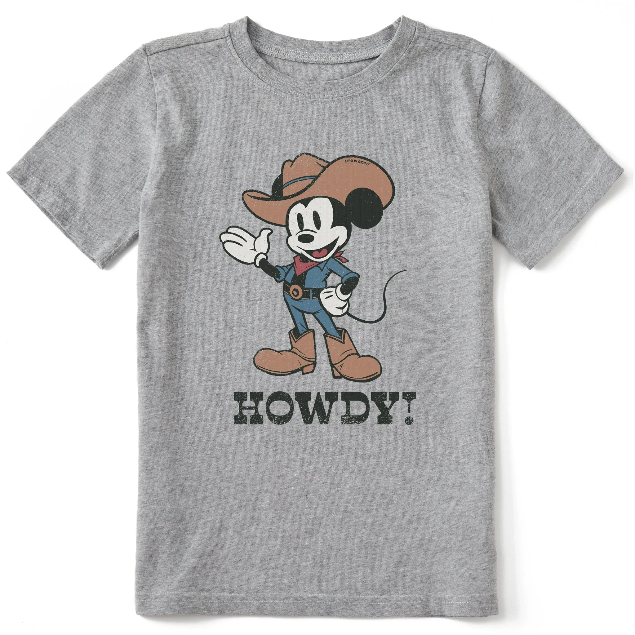 Kids Howdy Willie Short Sleeve Crusher Tee Life is Good
