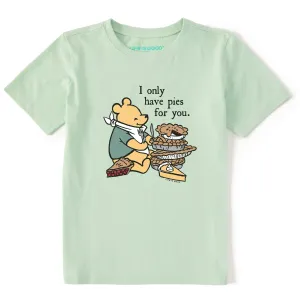 Kids I Only Have Pies For Your Winnie Short Sleeve Crusher Tee Life is Good
