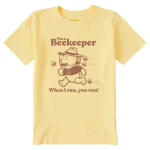Kids I'm a Beekeeper Short Sleeve Crusher Tee Life is Good