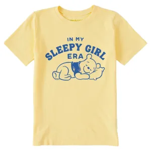 Kids In My Sleepy Girl Era Short Sleeve Crusher Tee Life is Good