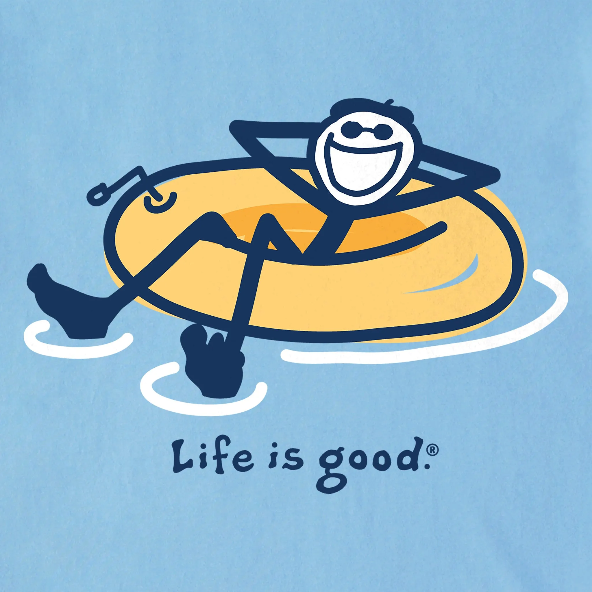 Kids Inner Tube Jake Short Sleeve Crusher Tee Life is Good