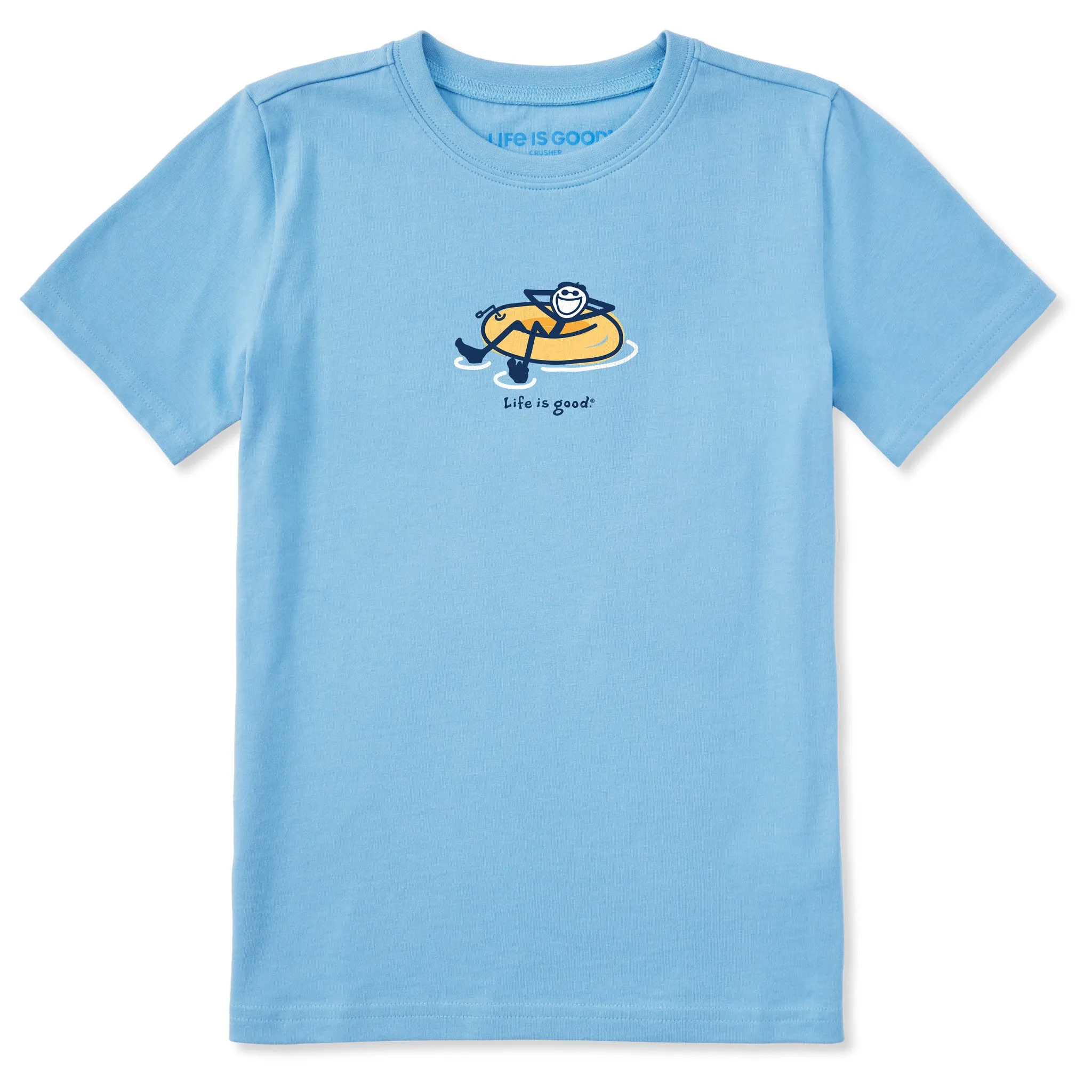 Kids Inner Tube Jake Short Sleeve Crusher Tee Life is Good
