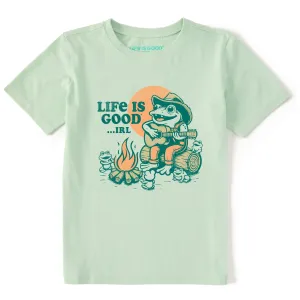 Kids IRL Frog Short Sleeve Crusher Tee Life is Good