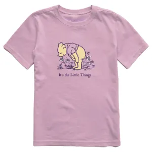 Kids It's the Little Things Winnie Short Sleeve Crusher Tee Life is Good