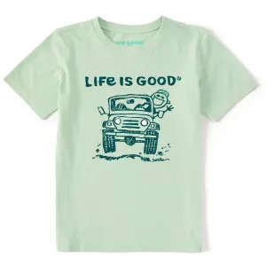 Kids Jake 4x4 Short Sleeve Crusher Tee Life is Good
