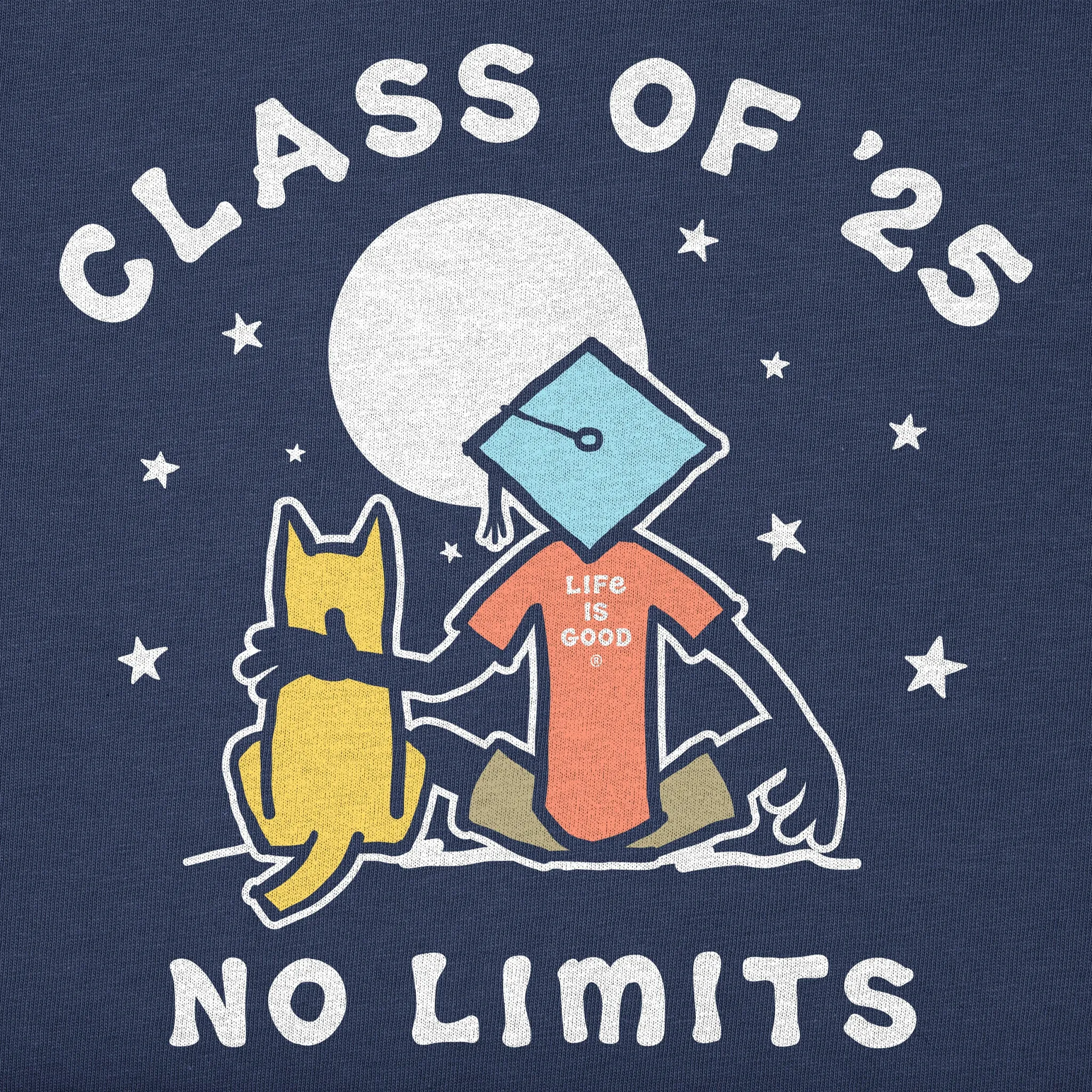 Kids Jake and Rocket No Limits 2025 Short Sleeve Crusher Tee Life is Good