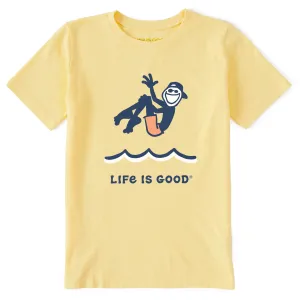 Kids Jake Cannonball Short Sleeve Crusher Tee Life is Good