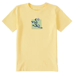Kids Jake Soccer Square Short Sleeve Crusher Tee Life is Good