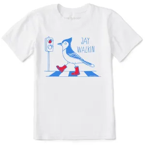 Kids Jay Walking Short Sleeve Crusher Tee Life is Good