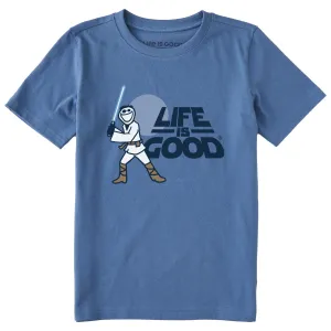 Kids Jedi Jake Short Sleeve Crusher Tee Life is Good