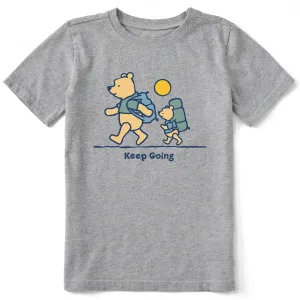 Kids Keep Going Winnie Short Sleeve Crusher Tee Life is Good