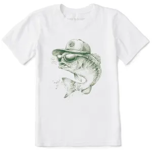 Kids Keep it Reel Short Sleeve Crusher Tee Life is Good