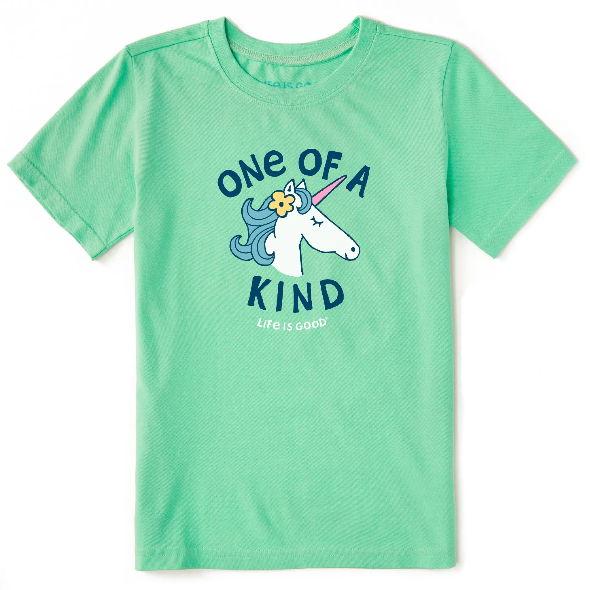 Kids Kind Unicorn Crusher Tee Life is Good