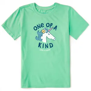 Kids Kind Unicorn Crusher Tee Life is Good