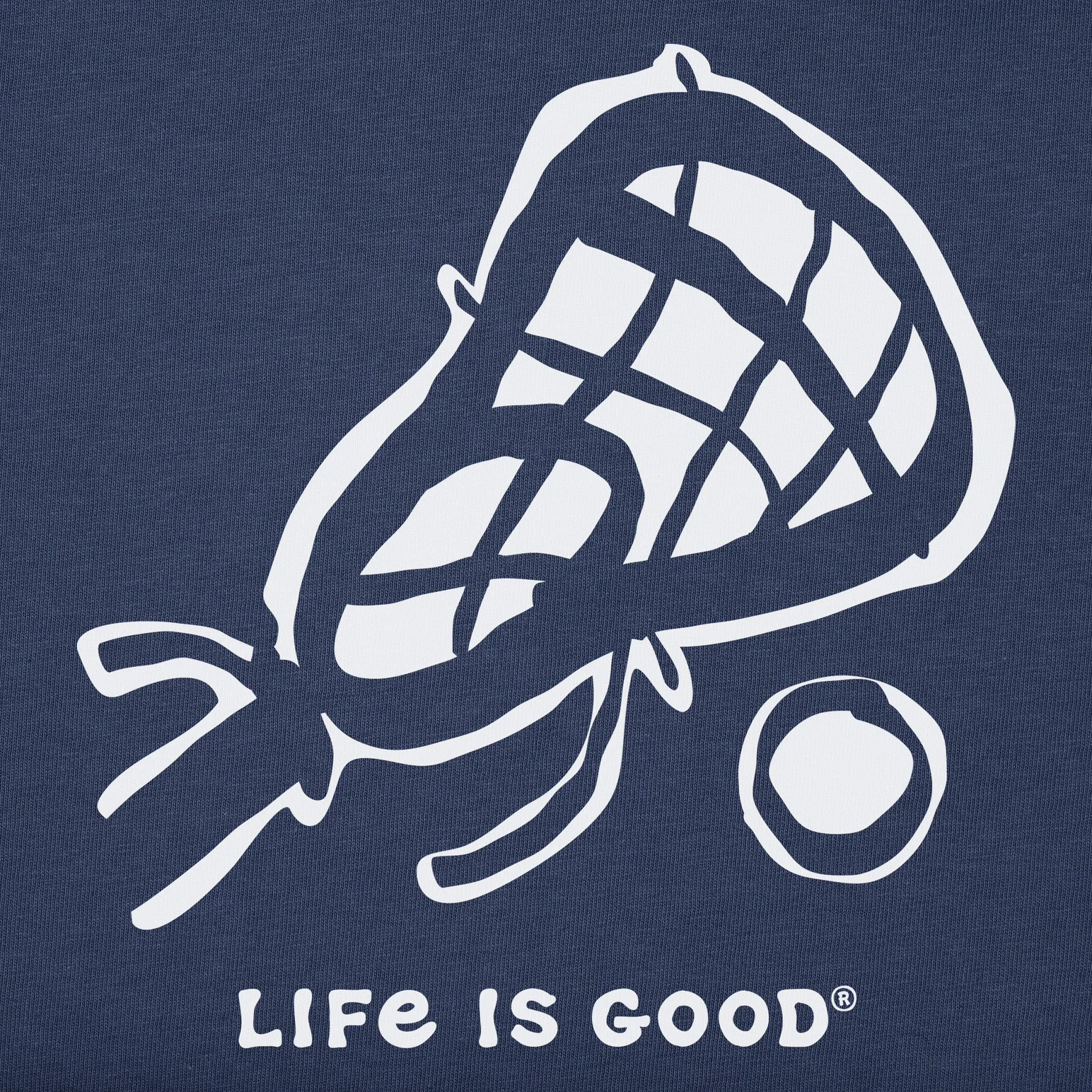 Kids Lacrosse Short Sleeve Crusher Tee Life is Good