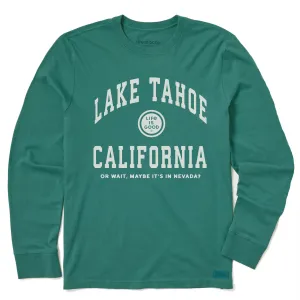 Kids Lake Tahoe Arch Long Sleeve Crusher Tee Life is Good
