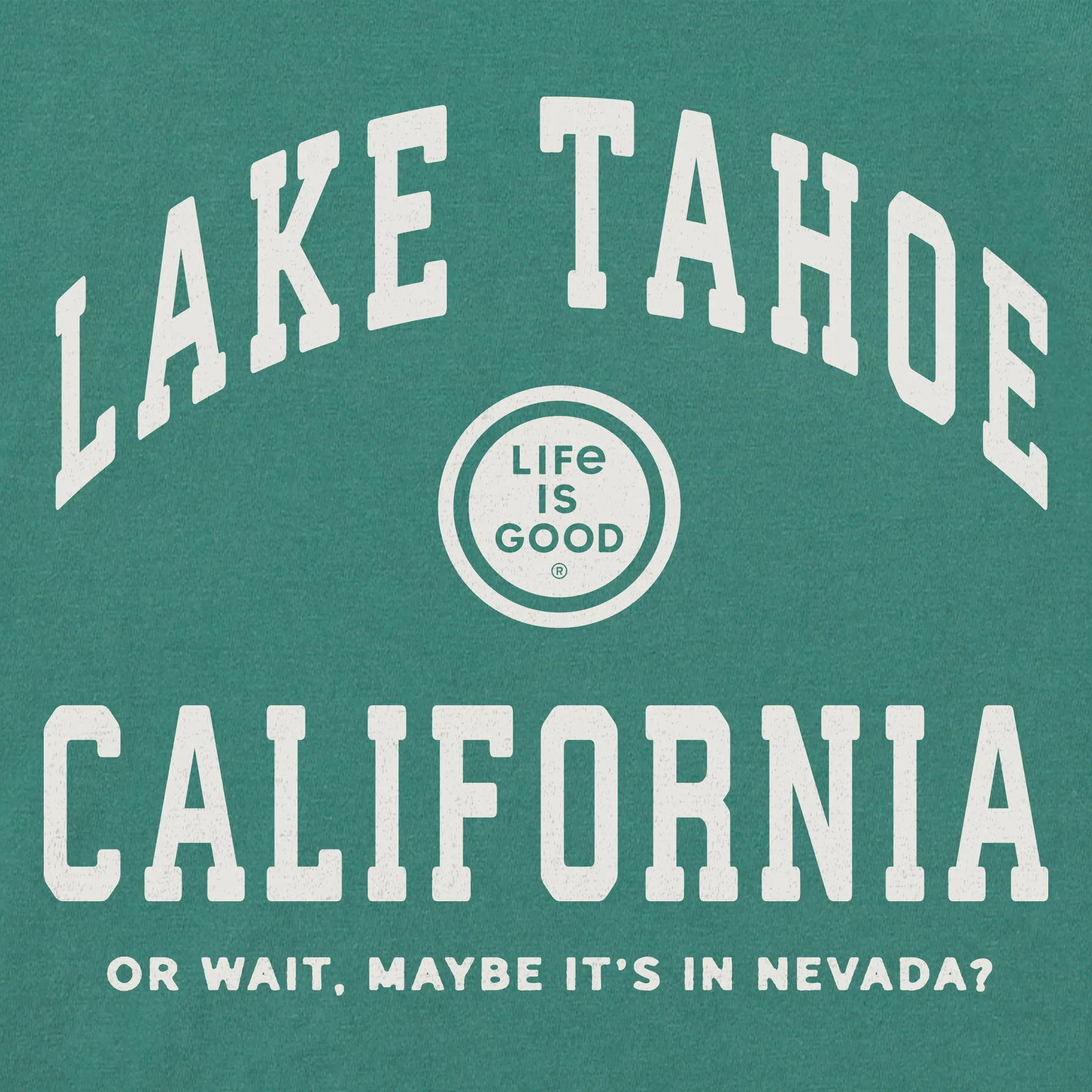 Kids Lake Tahoe Arch Long Sleeve Crusher Tee Life is Good