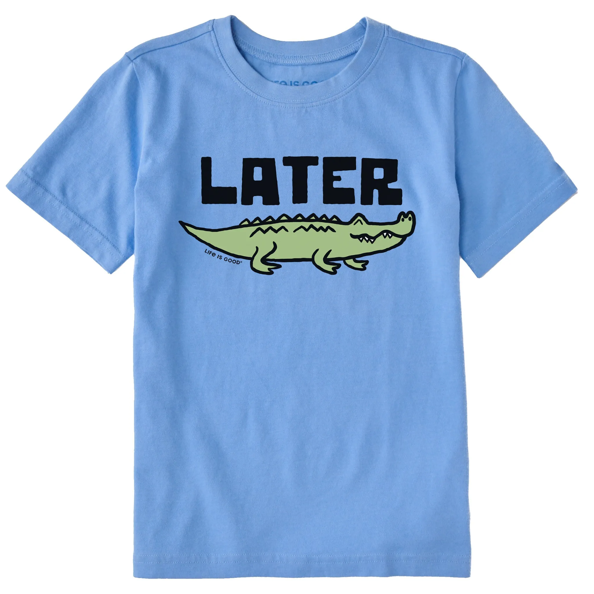 Kids Later Gator Short Sleeve Crusher Tee Life is Good