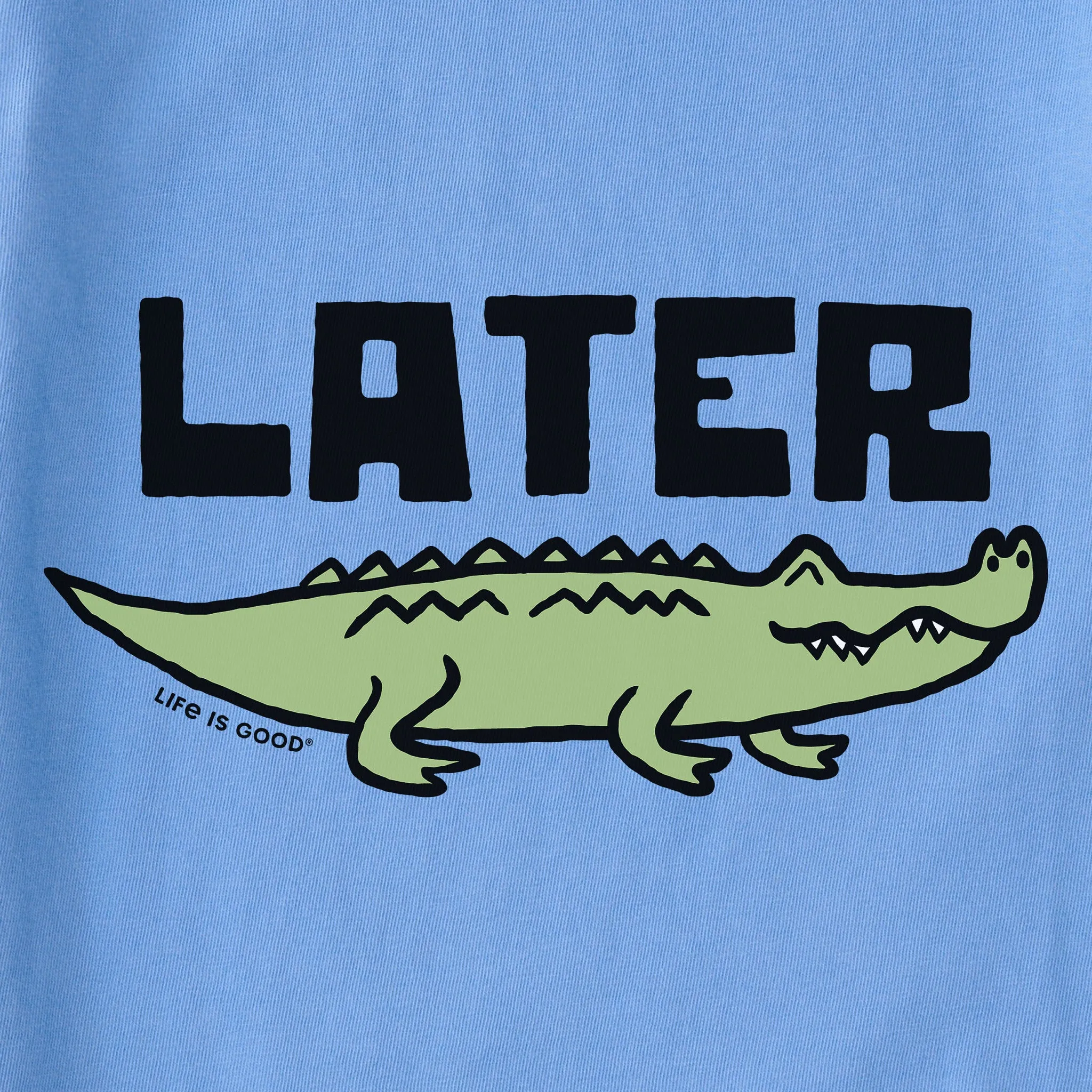 Kids Later Gator Short Sleeve Crusher Tee Life is Good