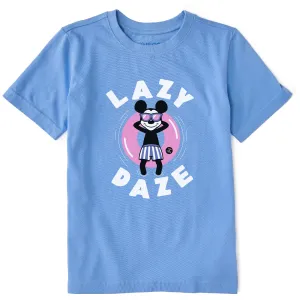 Kids Lazy Daze Willie Short Sleeve Crusher Tee Life is Good