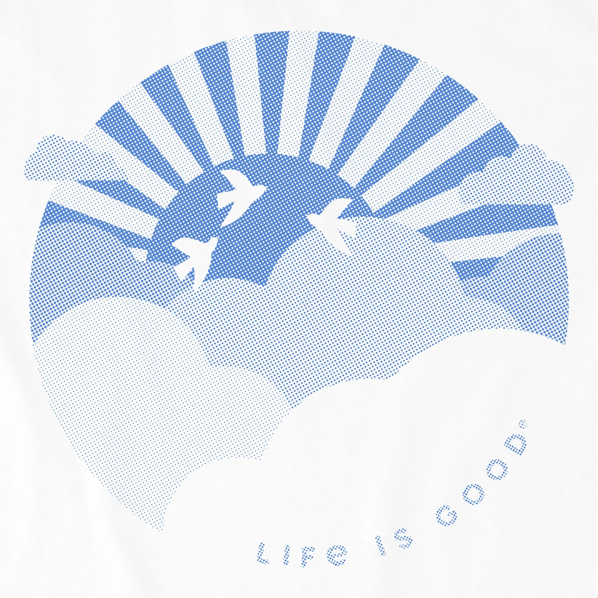 Kids Life is Good Hafltone Sunset Short Sleeve Crusher Tee Life is Good