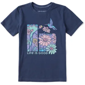 Kids Life is Good Hummingbird Short Sleeve Crusher Tee Life is Good