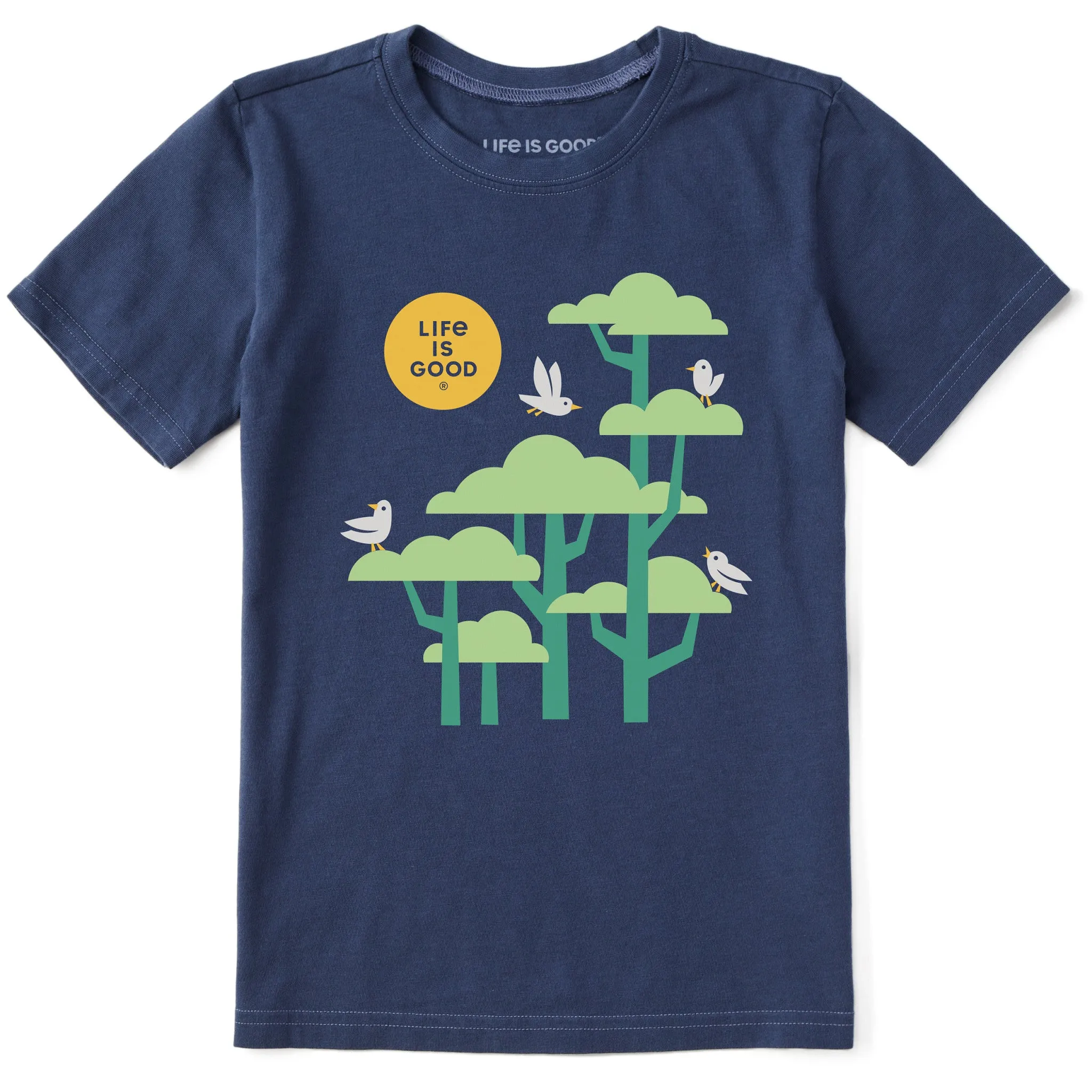 Kids Life is Good Treetop Short Sleeve Crusher Tee Life is Good